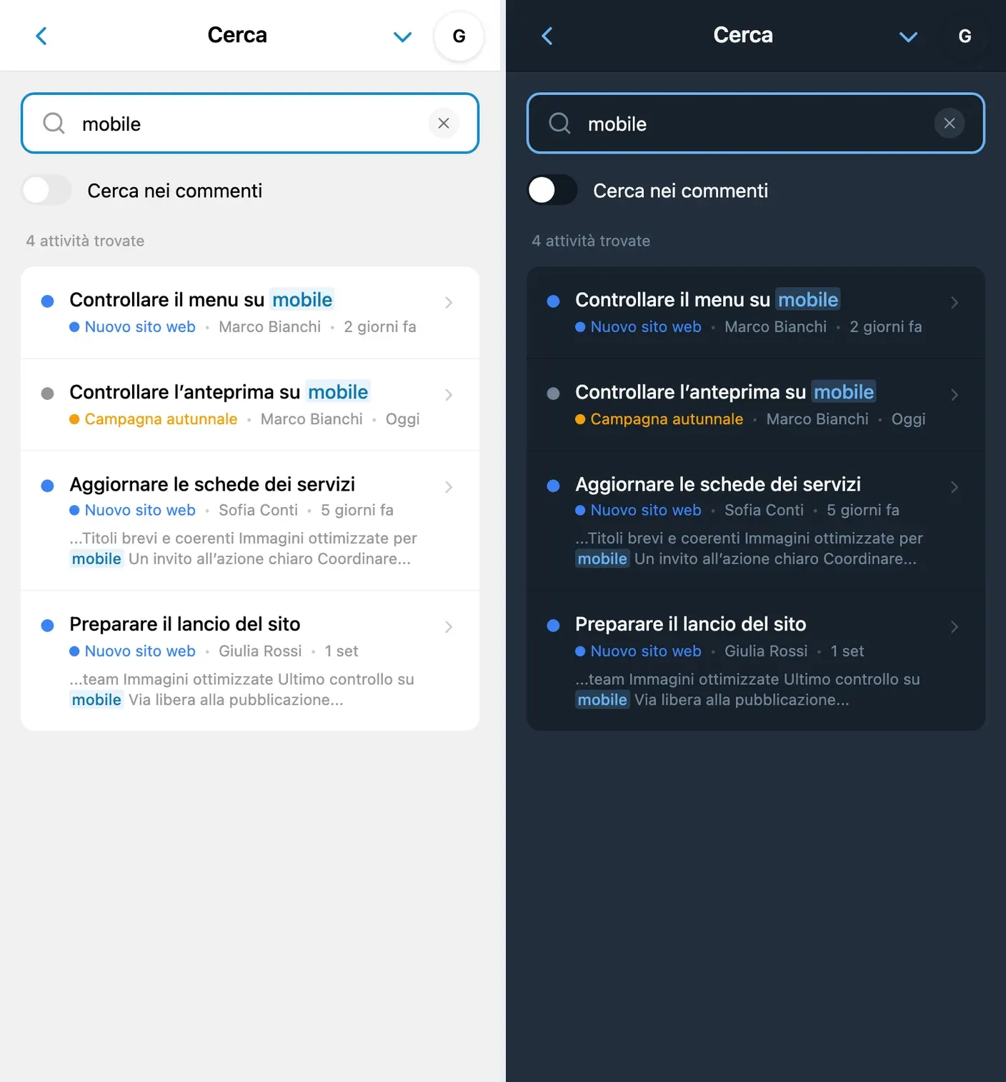 Risultati di ricerca di iTasks ordinati per pertinenza